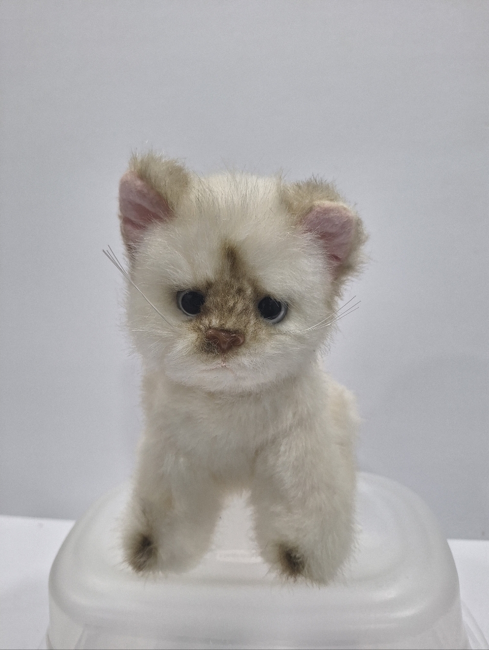 Vintage Russ Berrie Yomiko Plush Himalayan Kitten  Toy